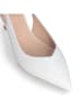 Liu Jo Leder-Slingpumps in Weiß