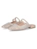 Liu Jo Leren clogs beige