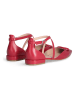 Liu Jo Leren ballerina's met bandje rood
