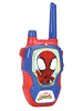 Spiderman Walkie Talkie (2 szt.) "Spidey" w kolorze niebiesko-czerwonym - wys. 16 cm - 4+