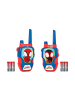 Spiderman Walkie Talkie (2 szt.) "Spidey" w kolorze niebiesko-czerwonym - wys. 16 cm - 4+