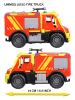 Dickie Ferngesteuerter Feuerwehrtruck "Unimog U530 Fire Truck" - ab 3 Jahren