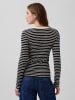 GAP Longsleeve in Schwarz/ Sand