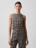GAP Top zwart/beige