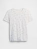 GAP Shirt wit/lichtblauw
