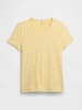 GAP Shirt geel/wit