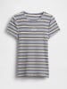 GAP Shirt grijs/wit
