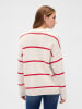 GAP Pullover in Creme/ Rot