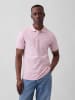 GAP Poloshirt in Rosa