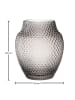LEONARDO Vase "Poesia" in Grau - (H)22,5 x Ø 19 cm