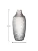 LEONARDO Vase "Poesia" in Grau - Ø 12,5 cm