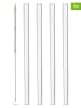 LEONARDO 5tlg. Trinkhalm-Set in Transparent - (L)15 cm