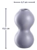 LEONARDO Vase "Vivace" in Lila - (H)10,5 x Ø 5,7 cm