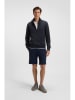 Hugo Boss Sweatjacke in Dunkelblau