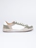 PAUL VESTERBRO Leder-Sneakers in Beige/ Grau/ Creme