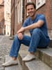 PAUL VESTERBRO Leren sneakers beige