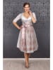 Edelnice Dirndl "Aurelie" in Altrosa/ Grau