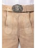 Edelnice Lederhose "Balthasar" in Beige