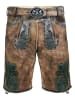 Edelnice Lederhose "Florian" in Braun
