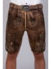 Edelnice Lederhose "Franz" in Braun