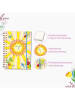 moses. Notizbuch "Shine Bright" in Rosa/ Gelb