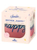 moses. Becher ''Happy'' in Beige/ Rosa - 300 ml