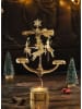 moses. Teelicht-Karussell "Glockenspiel" in Gold - (H)21 cm