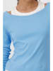 monari Bluse in Hellblau/ Weiß