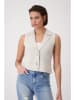 monari Strickweste in Beige