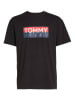 TOMMY JEANS Shirt in Schwarz