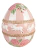 Clayre&Eef Dekofigur ''Ei'' in Rosa - (H)46 x Ø 38 cm