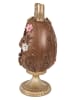 Clayre&Eef Dekofigur ''Ei'' in Braun/ Gold - (H)26 x Ø 12 cm