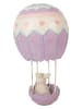 Clayre&Eef Dekofigur ''Kaninchen'' in Lila/ Creme - (H)20 x Ø 12 cm