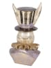 Clayre&Eef Dekofigur ''Kaninchen'' in Creme/ Gold/ Grau - (B)14 x (H)27 x (T)12 cm
