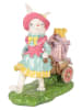 Clayre&Eef Decofiguur ''Konijntje'' meerkleurig - (B)19 x (H)23 x (D)11 cm