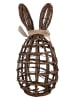 Clayre&Eef Deco-object "Konijntje" bruin/beige - (B)23 x (H)45 x (D)22 cm