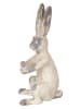 Clayre&Eef Dekofigur ''Kaninchen'' in Creme - (B)8 x (H)17 x (T)9 cm