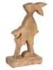 Clayre&Eef Dekoobjekt ''Kaninchen'' in Hellbraun - (B)12 x (H)22 x (T)6 cm