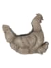 Clayre&Eef Blumentopf ''Huhn'' in Grau - (B)46 x (H)38 x (T)30 cm