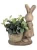 Clayre&Eef Bloempot beige - (B)38 x (H)49 x (D)22 cm