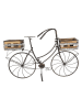 Clayre&Eef Pflanzenhalter ''Fahrrad'' in Braun - (B)85 x (H)58 x (T)30 cm