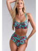 Marlies Dekkers Beugelloze beha turquoise/rood