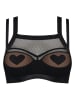 Marlies Dekkers Balconette-BH in Schwarz