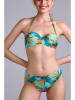 Marlies Dekkers Figi bikini w kolorze błękitnym ze wzorem