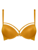 Marlies Dekkers Biustonosz push-up w kolorze musztardowym
