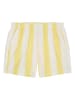 Marc O´Polo Badeshorts in Weiß/ Gelb