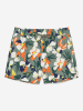 Marc O´Polo Badeshorts in Oliv/ Orange/ Creme