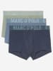 Marc O´Polo Bokserki (3 pary) w kolorze granatowo-błękitno-oliwkowym