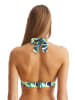 Marc O´Polo Beachwear Biustonosz bikini w kolorze turkusowo-granatowo-żółtym
