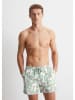 Marc O´Polo Badeshorts in Mint/ Creme